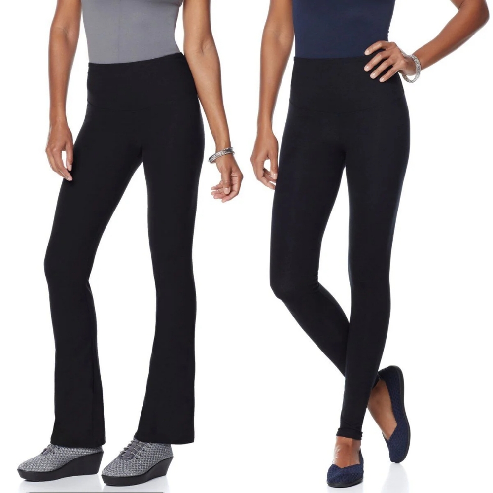 Yummie by Heather Thomson 2 Pack Boot-Cut & Classic Legging - XS
